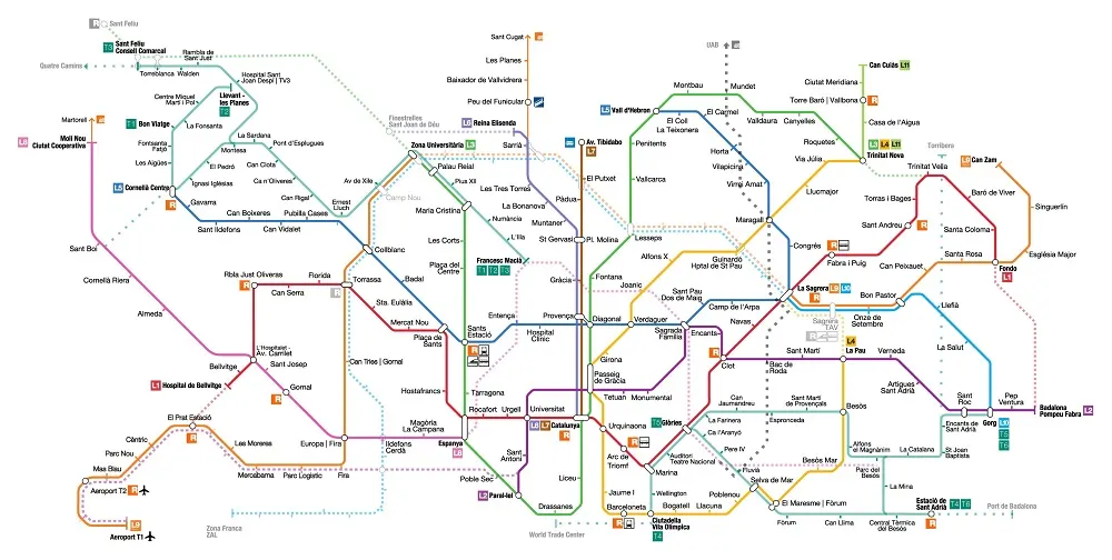 metro barcelona 2017