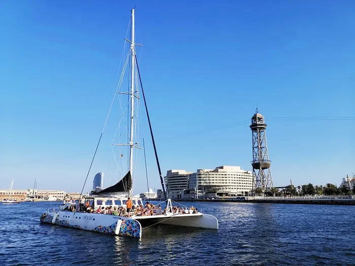 barcelona catamaran tour