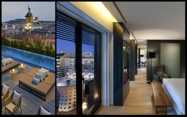 hotels with amazing views in Barcelona
