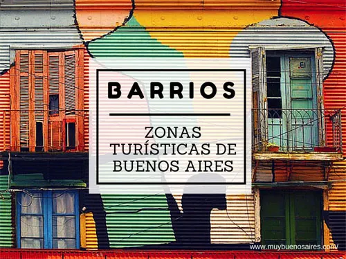 Las zonas que ver en buenos aires