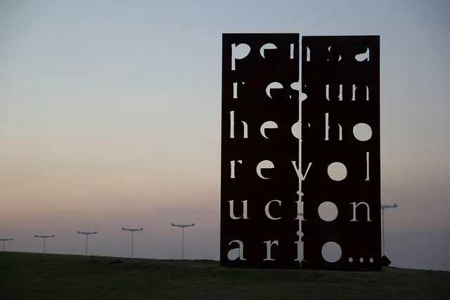 Obra en el Parque de la Memoria 