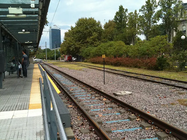 Vias del tren buenos aires