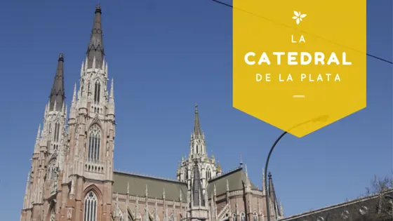 Vista de la Catedral de La Plata