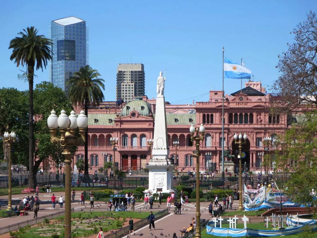 Plaza de Mayo y Casa Rosada