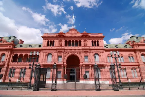 Casa rosada para ver en buenos aires