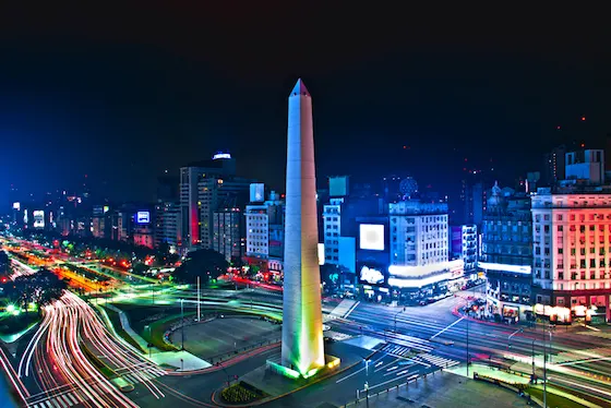 Microcentro uno de los barrios de buenos aires