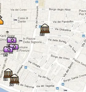 Clica aquí para conocer la situación del Museo Nacional del Bargello Situación del Museo Nacional del Bargello
