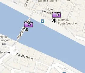 Situación del Corredor de Vasari