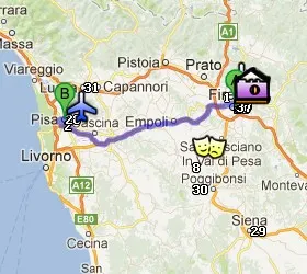 Situación de Pisa