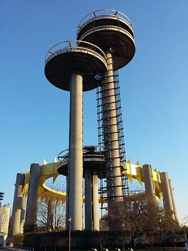 Torres del Pabellón de Nueva York en el Flushing Meadows Corona Park - Foto de Andrea Hoare Madrid - Newyorkando