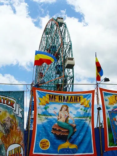 Parque de diversiones en Coney Island, Luna Park, Brooklyn - Foto de Andrea Hoare Madrid - Newyorkando