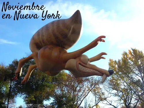 Qué hacer en noviembre en Nueva York - Foto de Andrea Hoare Madrid, globo desfile de Acción De Gracias - Newyorkando