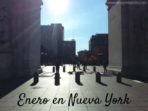 Guía de enero en Nueva York - Foto de Washington Square de Andrea Hoare Madrid - Newyorkando