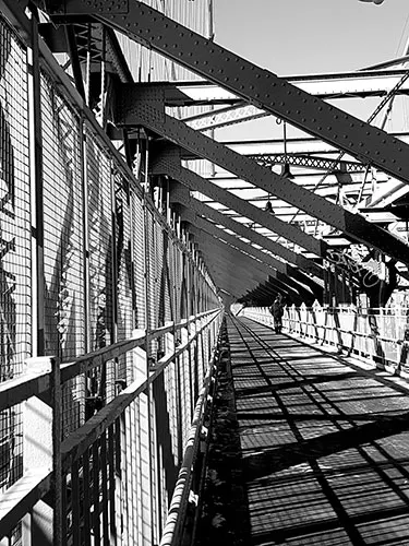Pasarela peatonal del Williamsburg Bridge - Foto de Andrea Hoare Madrid