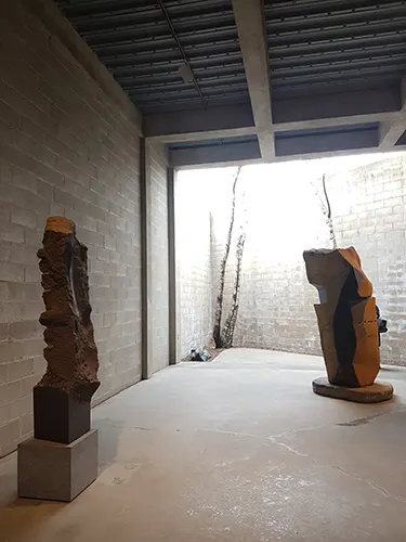 Galpón interior del Museo de Isamo Noguchi en Long Island City Queens - Foto de Andrea Hoare Madrid