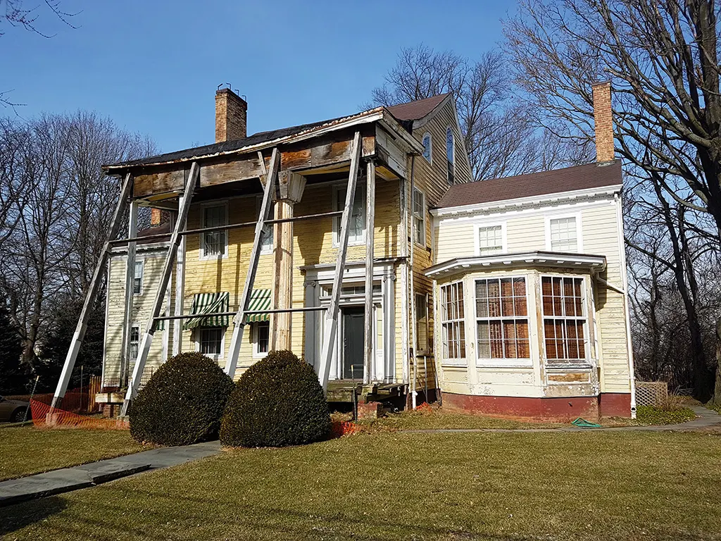 Casa vieja en Staten Island - Foto de Andrea Hoare Madrid