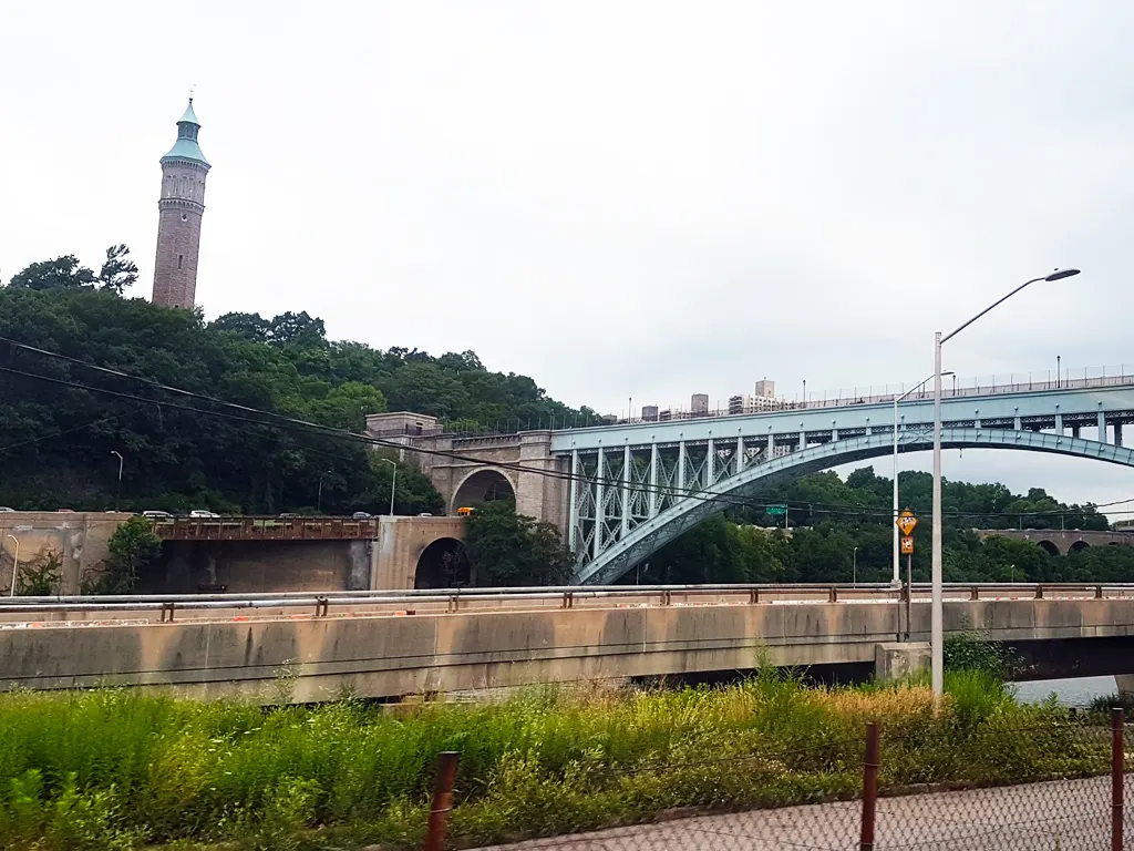 High Bridge, el puente más antiguo de Nueva York que conecta Manhattan con El Bronx sobre el Río Harlem - Foto de AHM