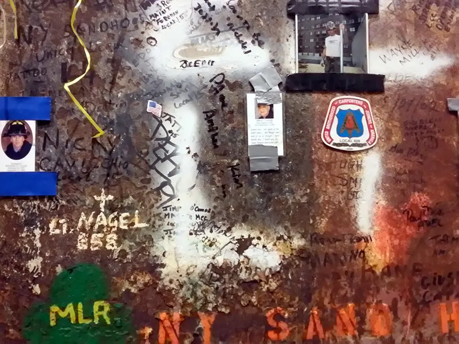 La última columna que fue retirada de la zona cero en el Museo del 9/11 - Newyorkando - Foto de Andrea Hoare Madrid