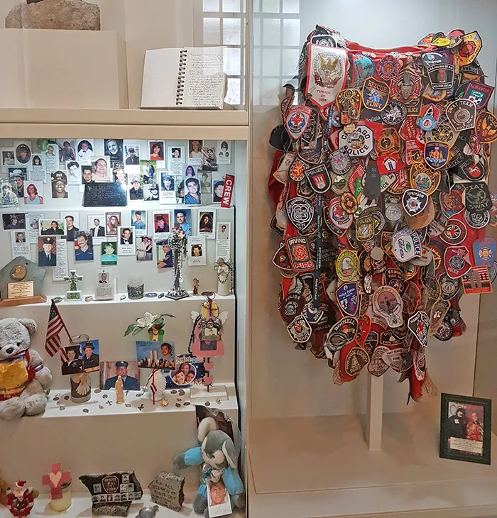 Memorial del 9/11 dentro de la Capilla de Saint Paul - Foto de AHM