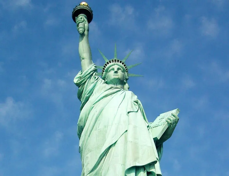 Plano medio de la Estatua de la Libertad - Foto de Andrea Hoare Madrid