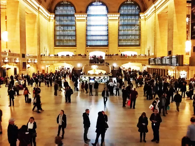 Main Concourse (lobby principal) de Grand Central Terminal en Manhattan - Foto de Andrea Hoare Madrid