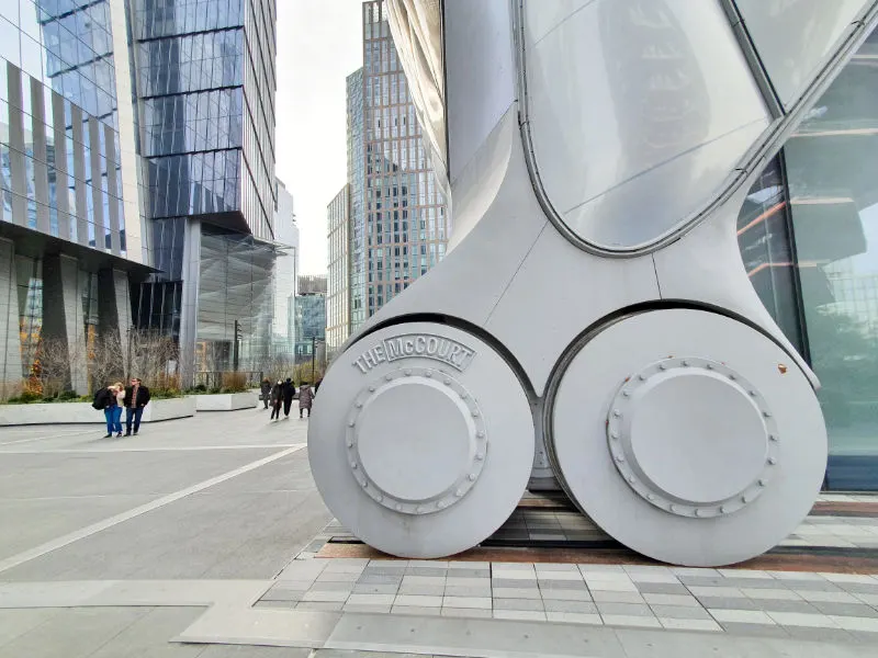 Ruedas de The Shed, el centro cultural de Hudson Yards expandible - Foto de Andrea Hoare Madrid
