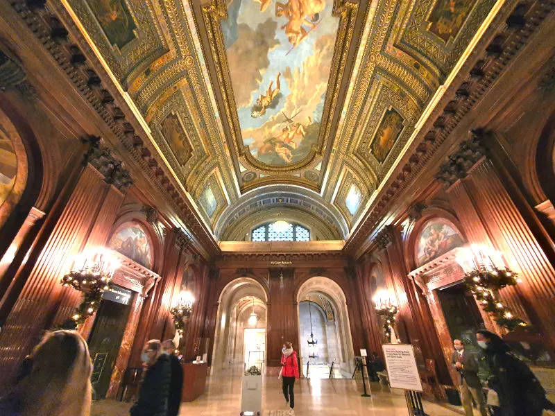 Panorámica de la Rotonda McGraw en la Biblioteca Pública de Nueva York - Foto de Andrea Hoare Madrid