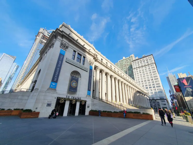 Acceso exterior a Moynihan Train Hall en Penn Station - Foto de Andrea Hoare Madrid