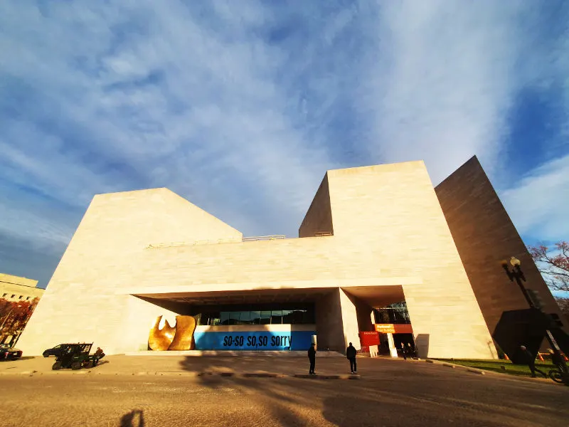 Edificio de la Galería de Arte Nacional de Washington DC - Foto de Andrea Hoare Madrid