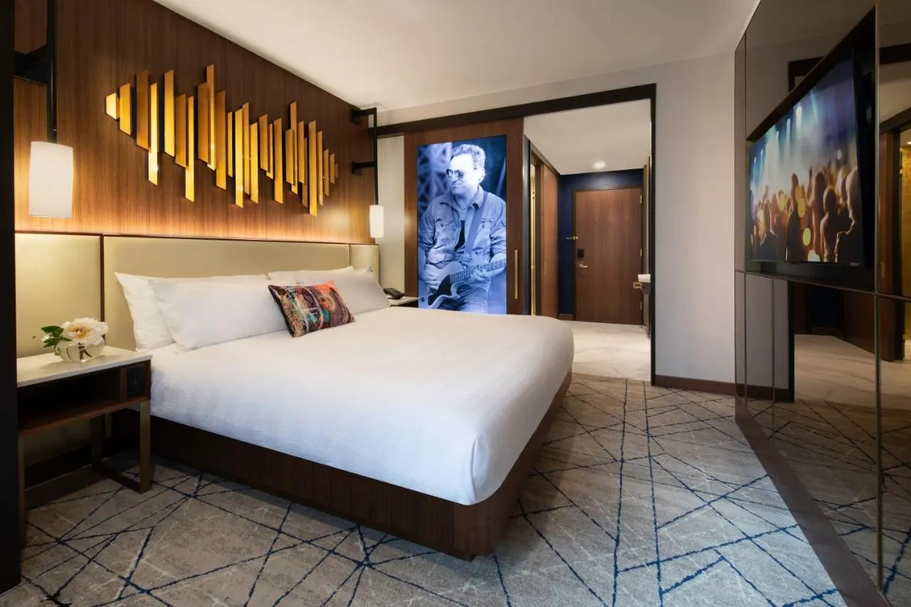 Hoteles en Times Square, Nueva York: Habitación del Hard Rock Hotel.