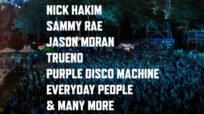 Captura de pantalla del video oficial del festival Summerstage que comienza en junio en Nueva York. Video en https://cityparksfoundation.org/summerstage/