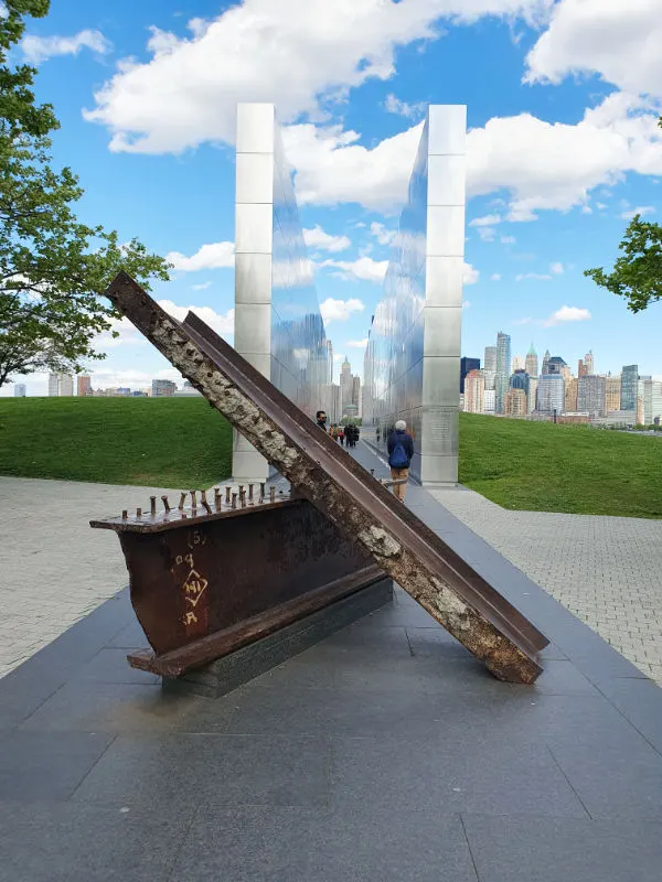 Empty Sky Memorial en el Liberty State Park de New Jersey. Foto de Andrea Hoare Madrid