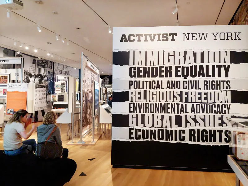 Muestra Activist New York en el Museo de la Ciudad de Nueva York - Foto de Andrea Hoare Madrid