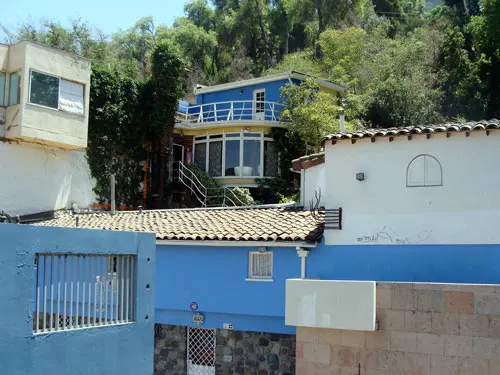 La Chascona casa de Pablo Neruda en el Barrio Bellavista Santiago. Foto de Andrea Hoare Madrid. Guía Santiagoando