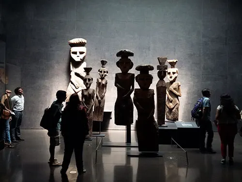 Museo de Arte Precolombino de Santiago, sala Chile antes de Chile Chemamulles. Foto de Andrea Hoare Madrid. Guía Santiagoando