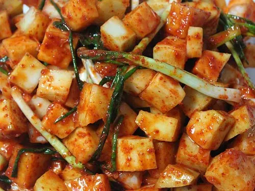 Comida coreana en Patronato kimchi