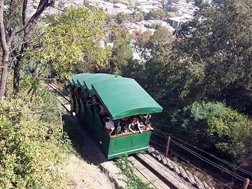 Funicular del Cerro San Cristóbal - Foto de AHM - Santiagoando