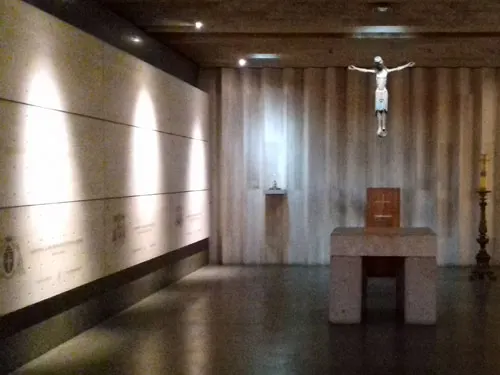 Cripta arzobispal de la Catedral de Santiago - Foto de AHM
