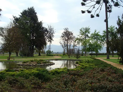 Viña Undurraga jardines. Foto de AHM Santiagoando