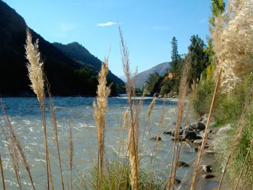 Río Maipo, corazón del Cajón del Maipo. Foto de AHM