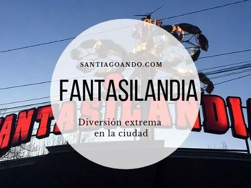 Fantasilandia es uno de los parques de atracciones más grandes de Latinoamérica y se encuentra en el Parque O'Higgins de Santiago de Chile. Foto: CCo