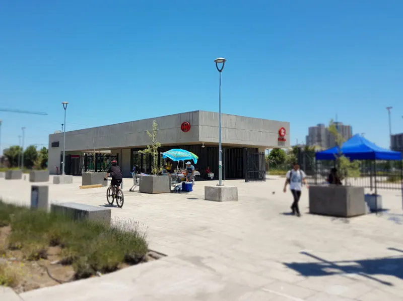 Estación de Metro Franklin, Línea 2 - Foto de Andrea Hoare Madrid