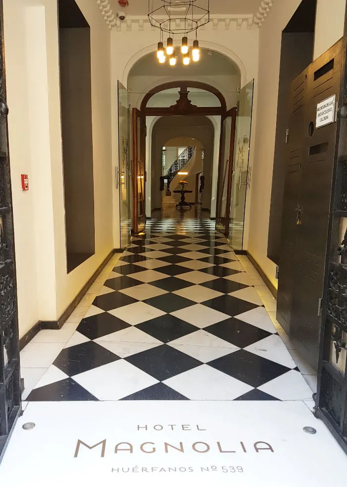 Hotel Magnolia en el Barrio Lastarria - Foto de AHM