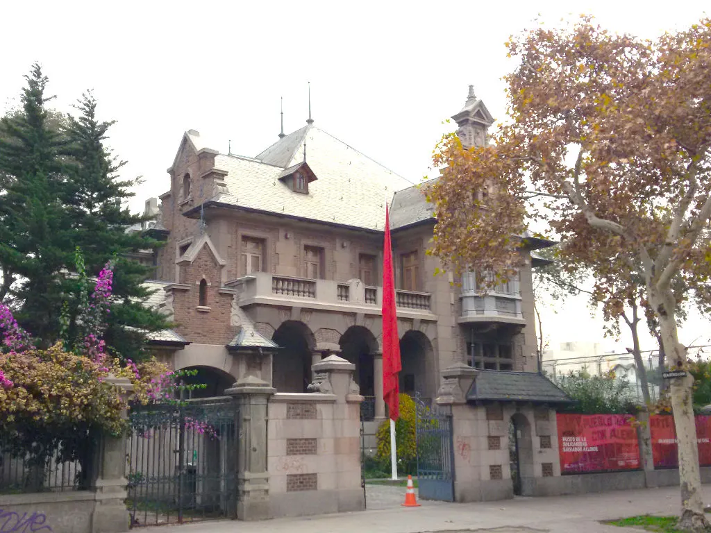 Casa que ocupa el Museo de la Solidaridad Salvador Allende en el Barrio República - Foto de Andrea Hoare Madrid