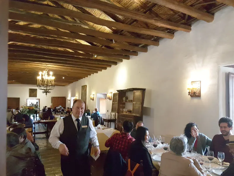 Interior del Restaurante Doña Paula en la Viña Santa Rita - Foto de Andrea Hoare Madrid