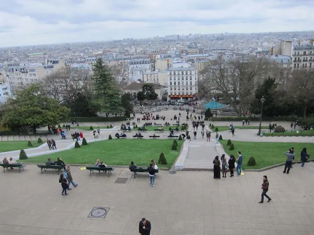Vista do Sagrado Coração Vista do Sagrado Coração sobre Paris