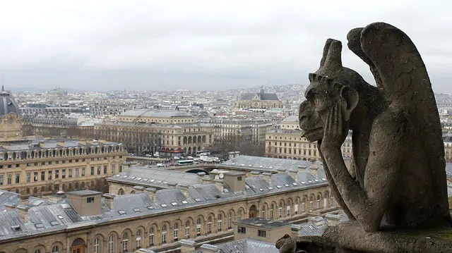 Gárgulas de Notre Dame As famosas gárgulas de Notre Dame.