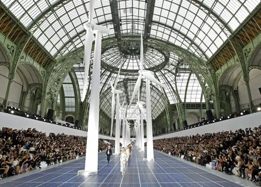 Desfile Chanel no&nbsp;Grande Palácio de Paris