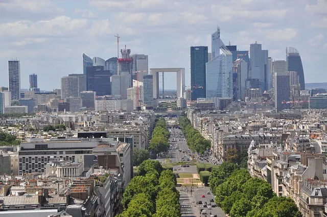 Vista Paris Arco do Triunfo