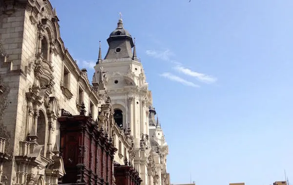 Catedral de lima fachada